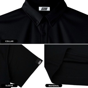 BXW 「BXW Logo Dry Fit BD Polo Black/White/Green」