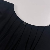 Y's for living ワイズフォーリビング タック ノースリーブ ワンピース ドレス /ブラック系 レディース ヨウジヤマモト