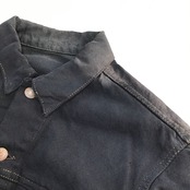 着物デニムジャケット KIMONO DENIM JACKET BLEACH sleevekimonojk04