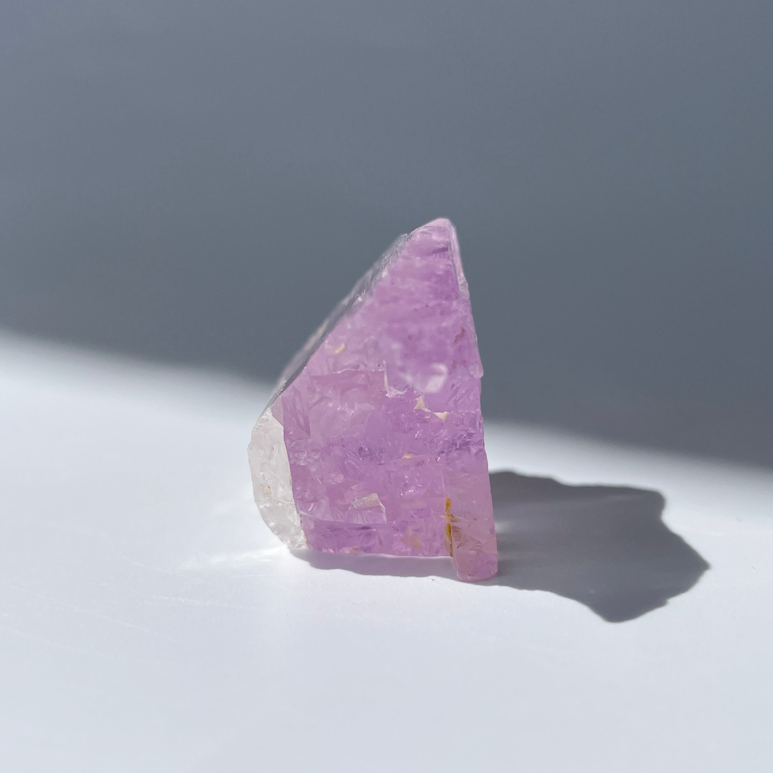 ラスト　高品質　クンツァイト　原石　天然石　鉱物 クンツァイト 原石13◇ Kunzite ◇天然石・鉱物・パワーストーン