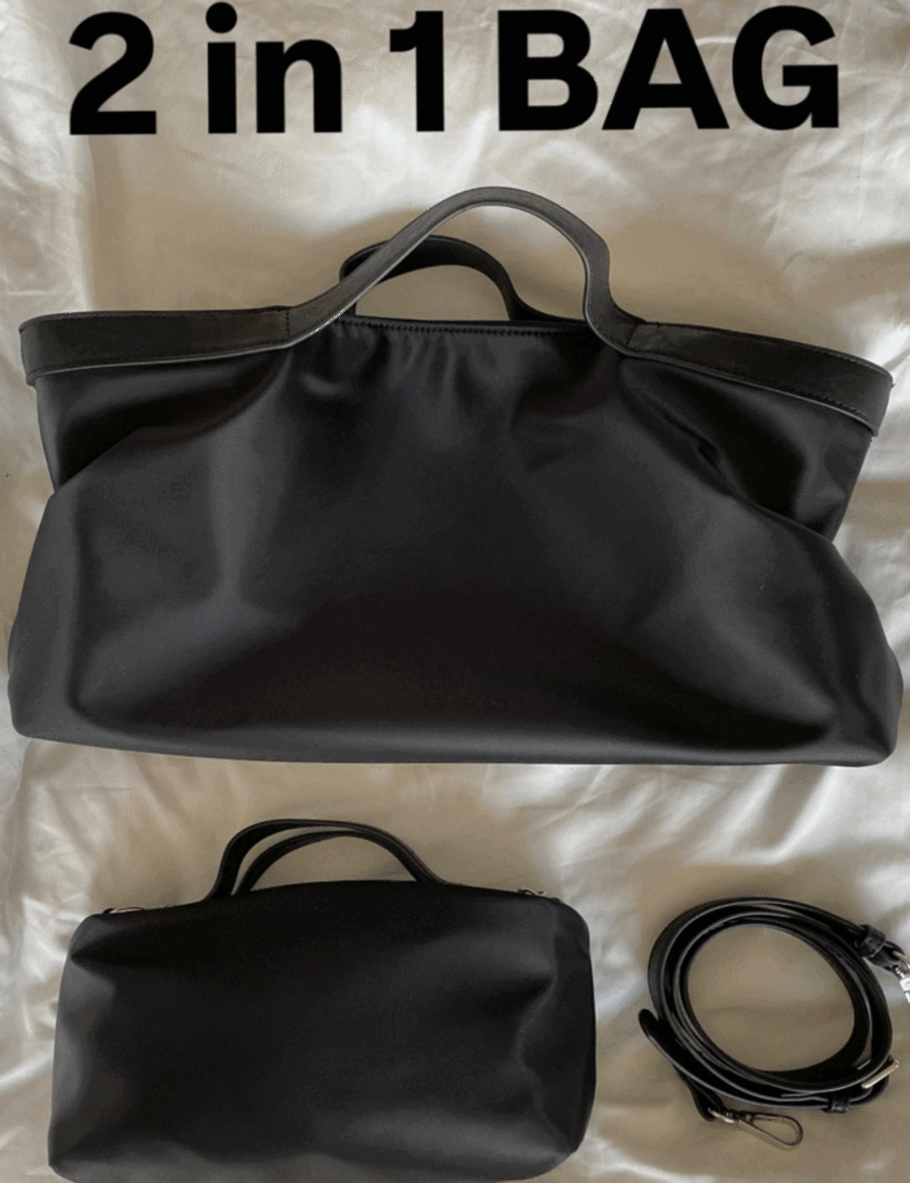 【新作5％OFF・3日間】2in1 Bag_2colors