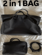 【新作5％OFF・3日間】2in1 Bag_2colors