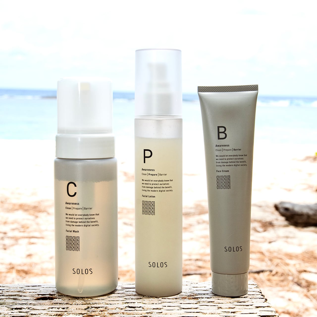 SOLOS 3点セット(オリジナル巾着付)