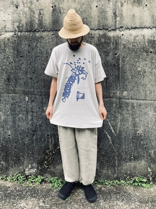 SAICOBAB NRTYA T-SHIRT / ICE GRAY