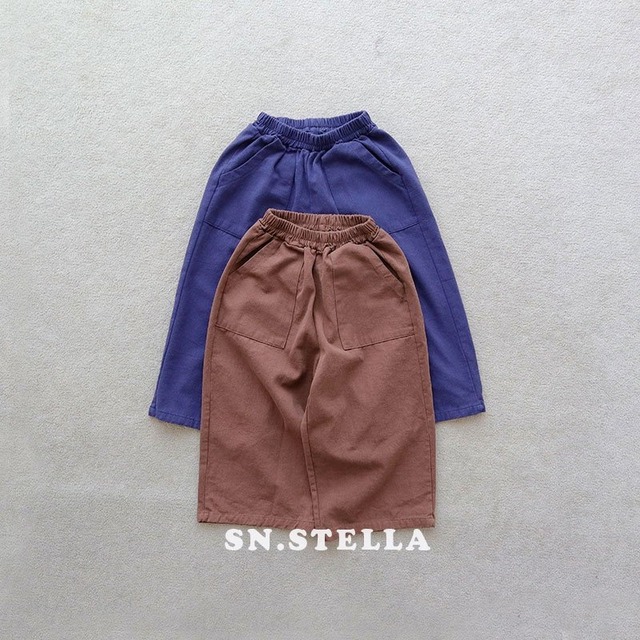 【取寄】sn.stella｜buddy pants｜バディパンツ｜S-JL｜kids&jr｜26 autumn