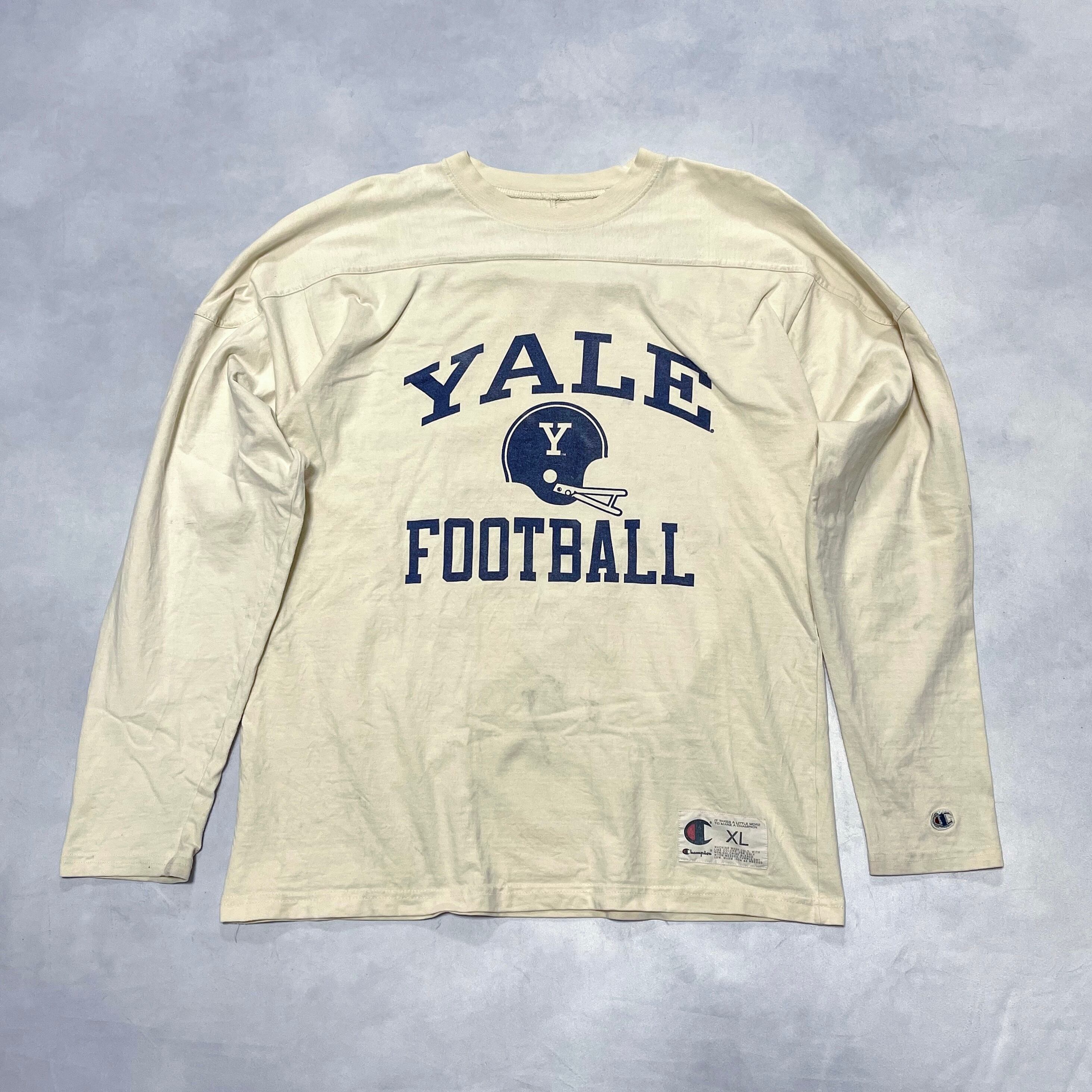 80s USA製　Yale イェール大学　長袖　ロンT  ChampionMOCHOのTシャツ