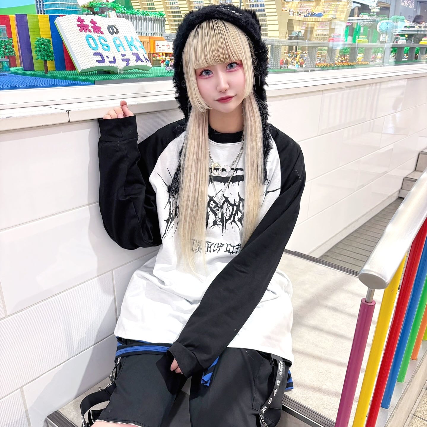 サブカルロゴ ラグランロンT | VOLCAN&APHRODITE