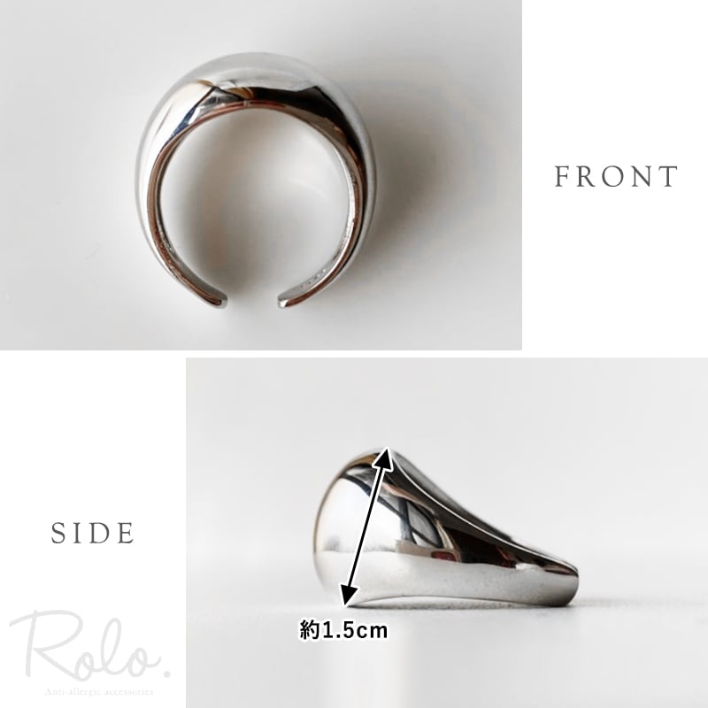 ドームリング シルバー925 | Roloshop BASE店