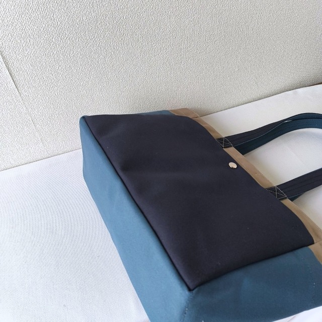 S様用購入ページ「ボックストート」通勤サイズ／倉敷帆布 8号帆布【受注制作】