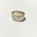 First Nations Engraved Silver Ring ①