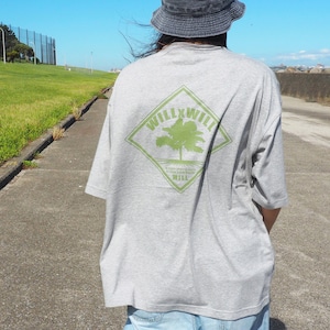 WillxWill WILLLAND Big Silhouette T-shirts Gray