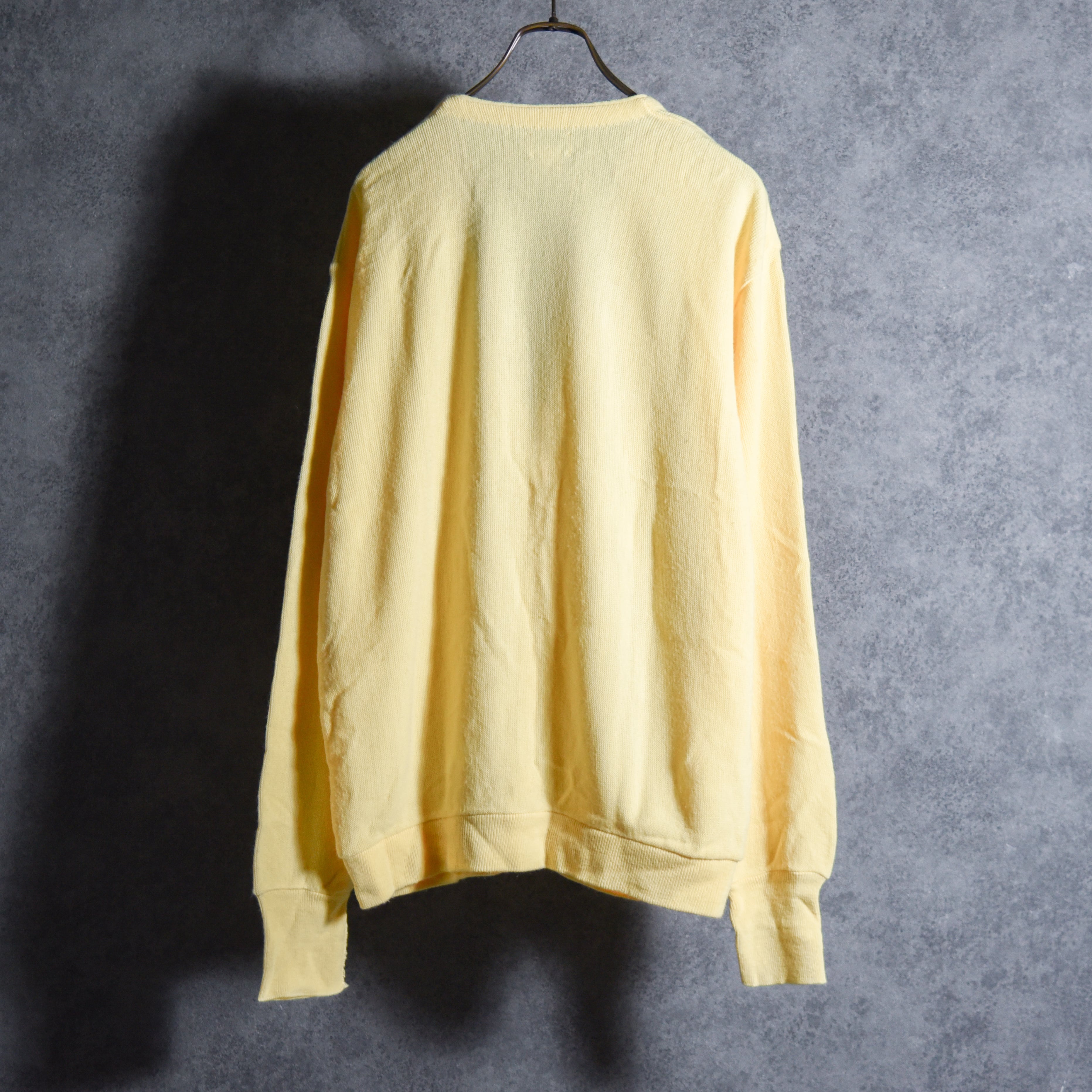 80-90s IZOD LACOSTE V Cardigan Vintage Knit アイゾッド ラコステ