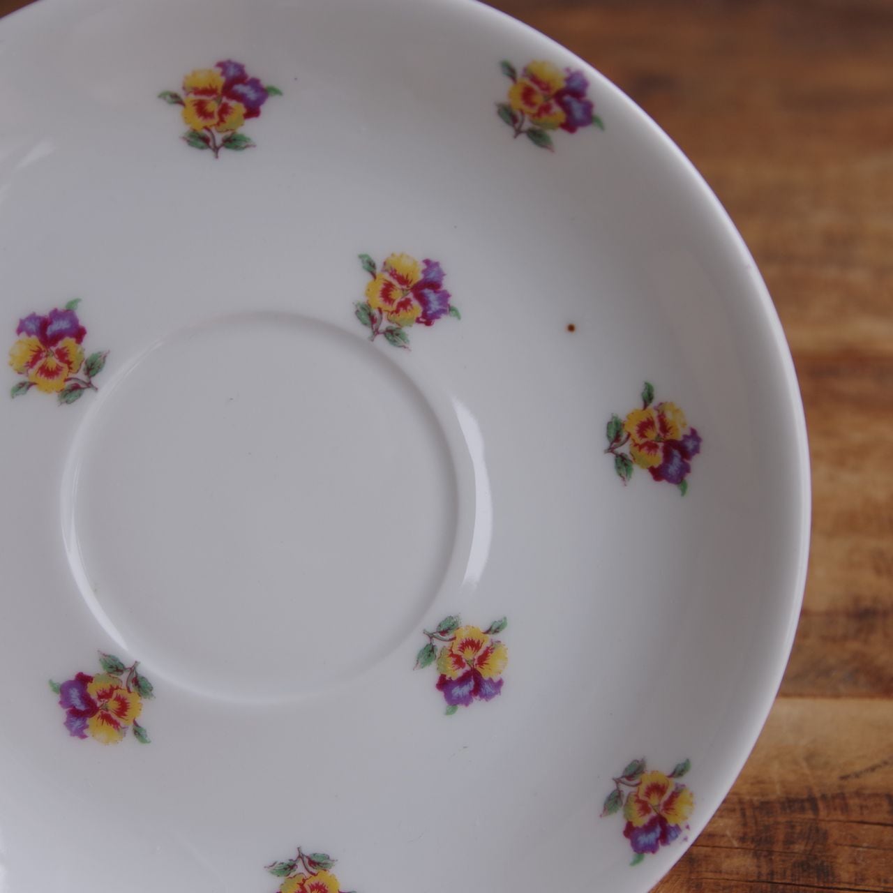 Haviland Limoges リモージュ アビランド パンジー 花柄 ティーカップ