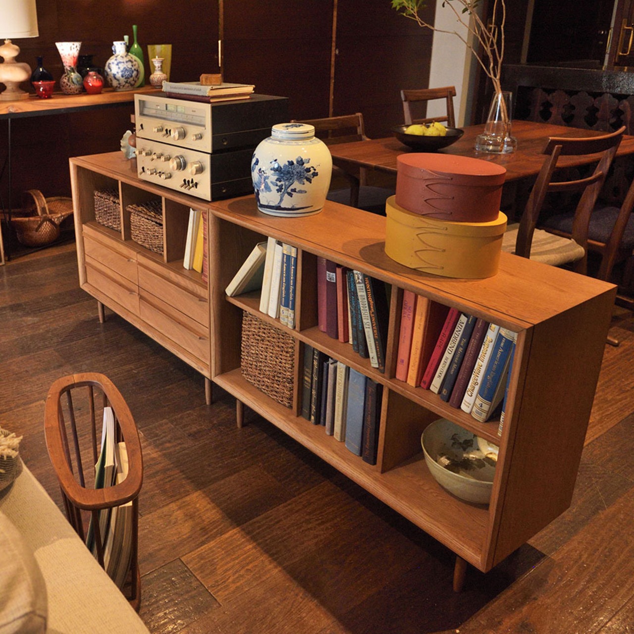 ティモ オープン シェルフ キャビネット