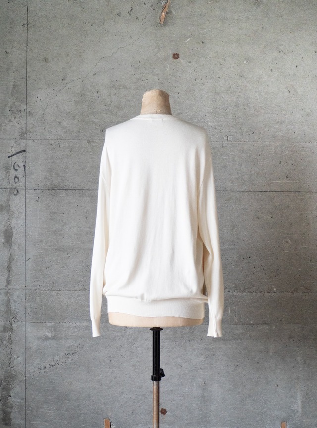 "Varizioni" used Cotton Argyle knit