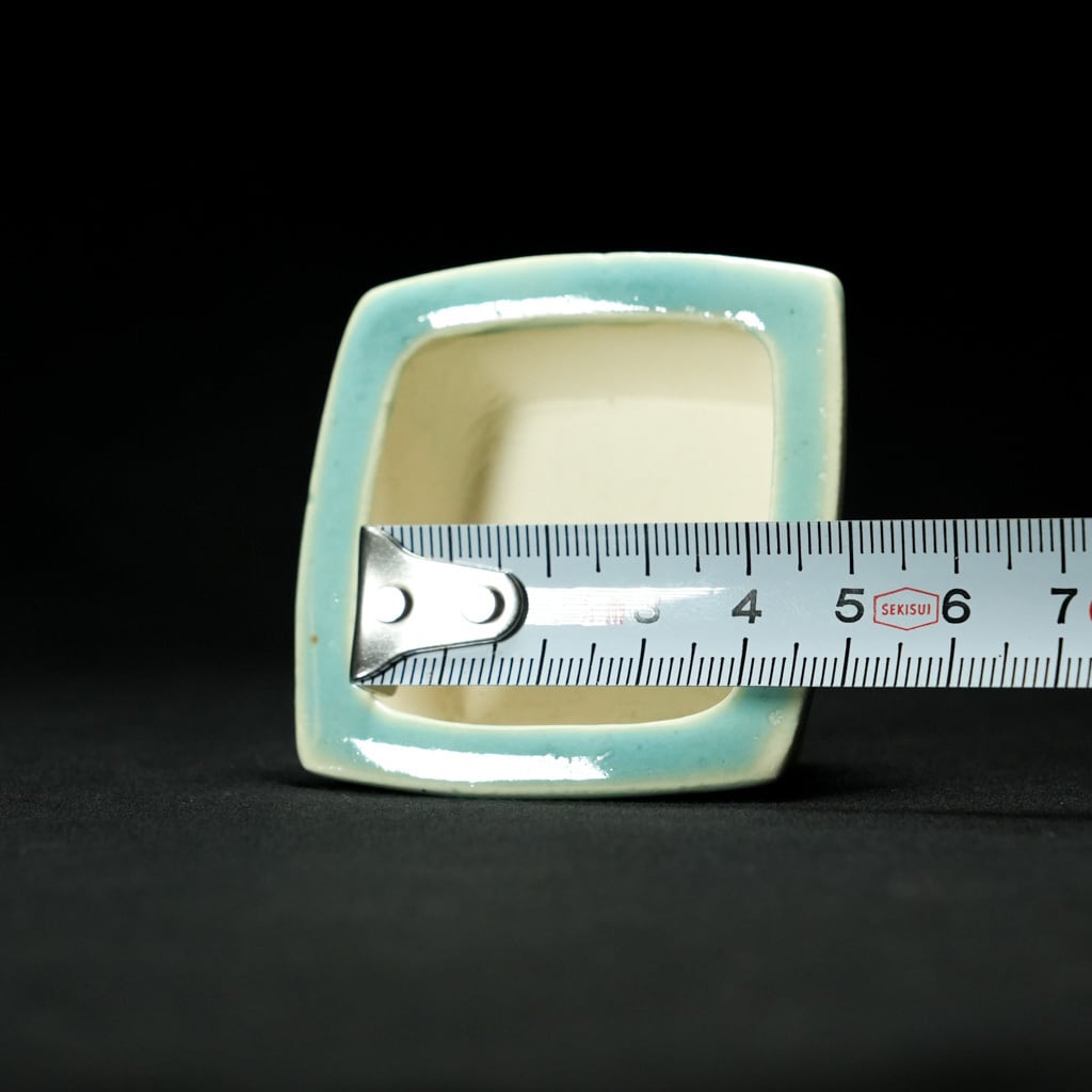 志水鉢 正方【盆栽Q5周年記念】 | bonsaiQ store