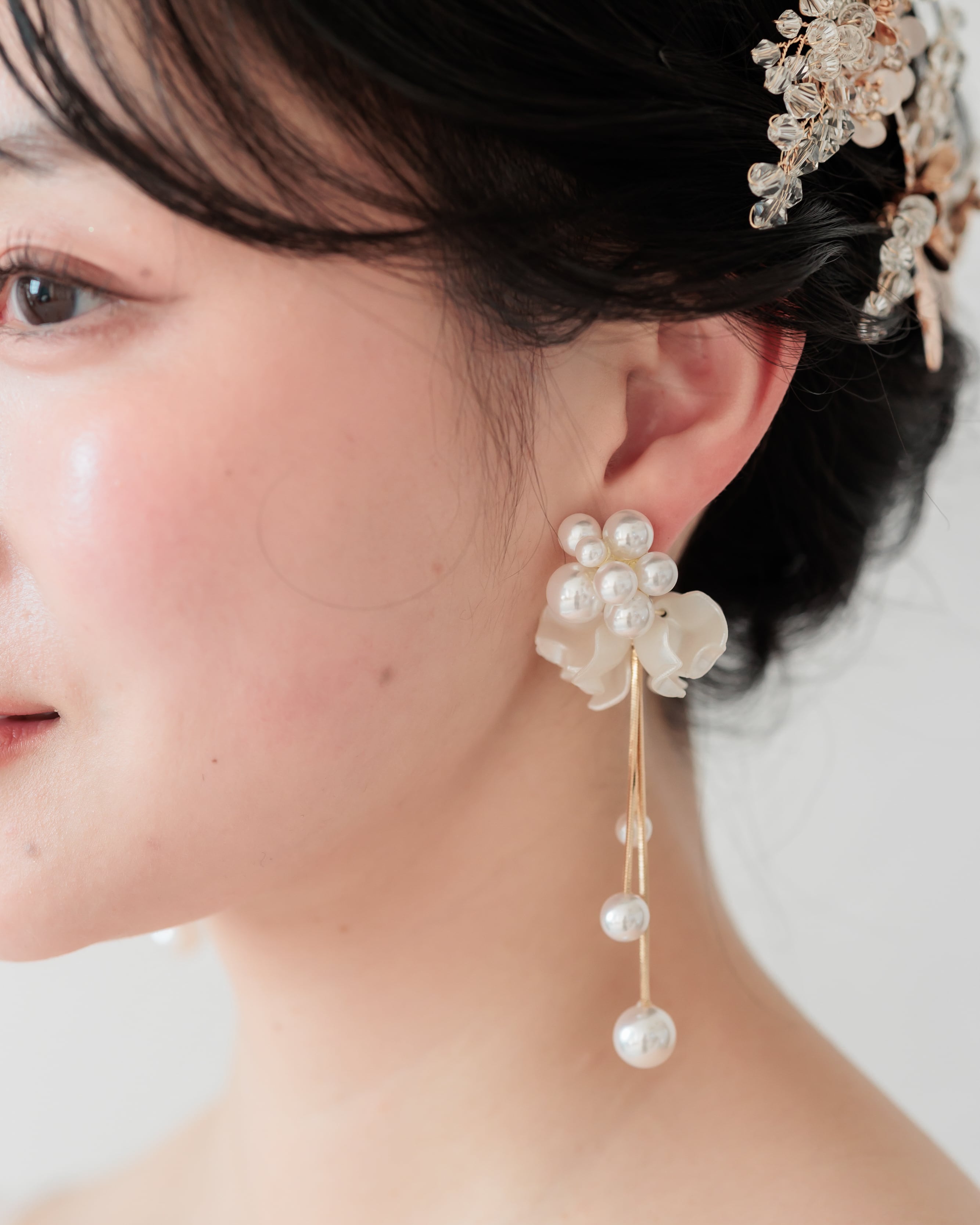 ブライダルピアス/イヤリング【AE2510-19】