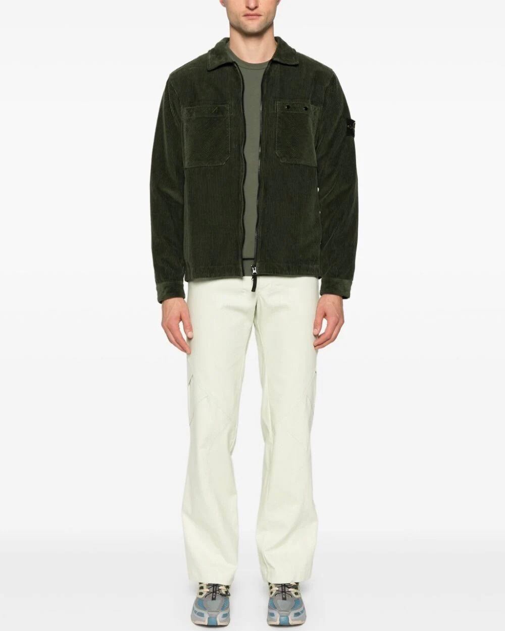 STONE ISLAND】オーバーシャツ ファスナー開閉 | idealclasse