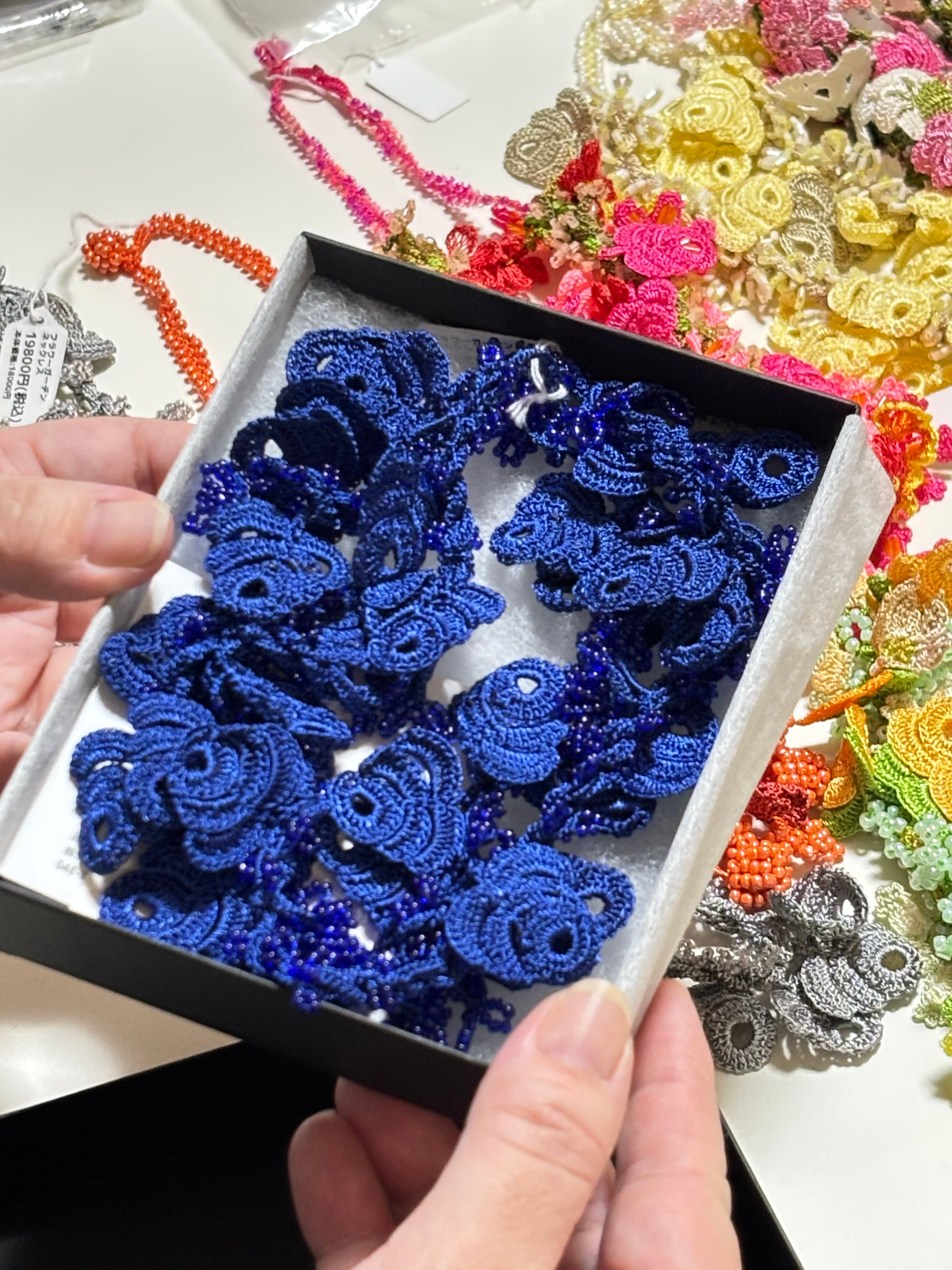 ◆フラワーガーデンネックレス3点セット◆60,000円以上の商品が入って27,500円