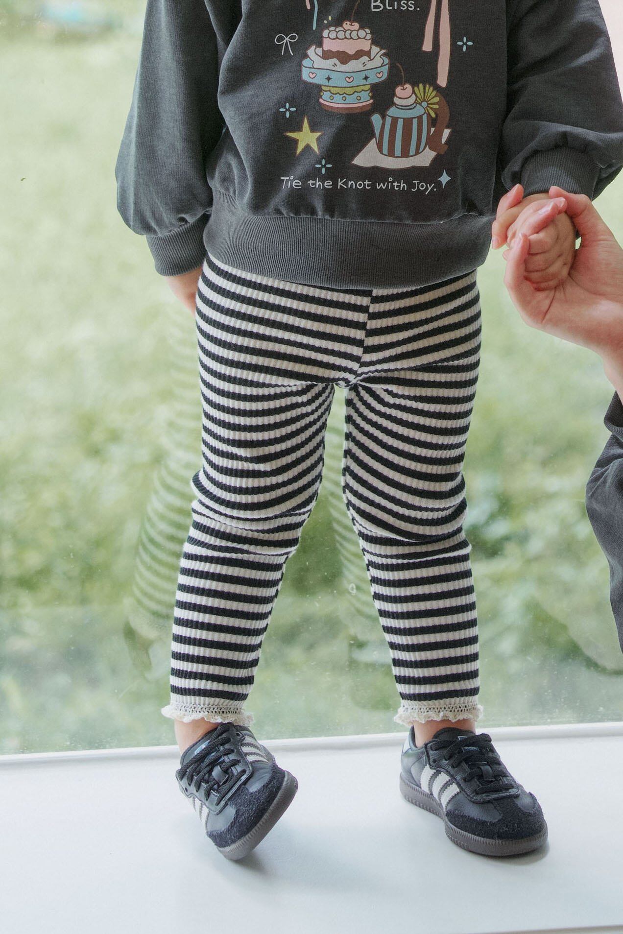 【予約】Willy Rib Leggings / momo ann