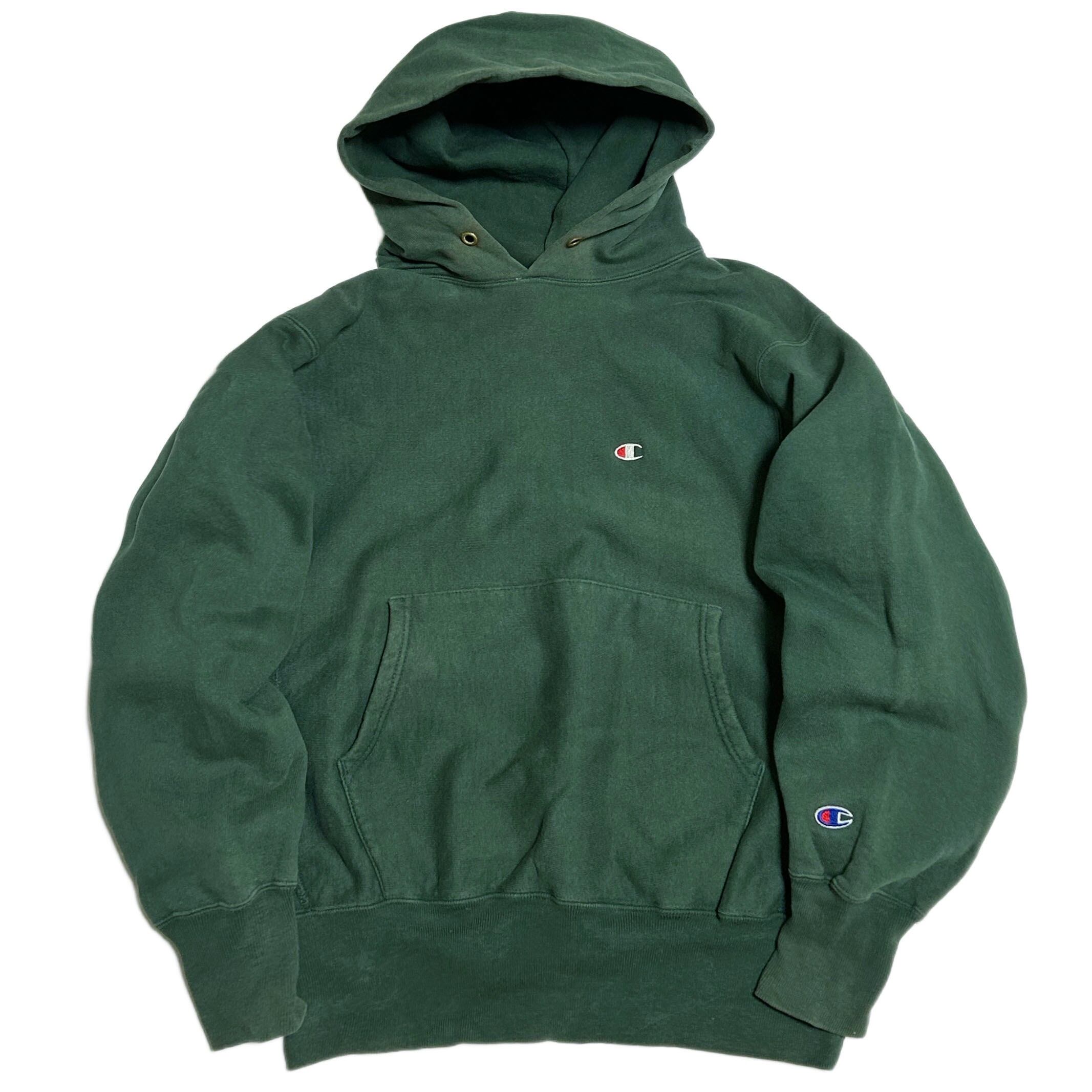 90s Champion チャンピオン リバースウィーブ パーカー 目付き 