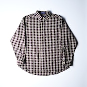 SHIRT10(90年代ペンドルトンウールレーンボタンダウンロングスリーブマドラスチェックシャツ)