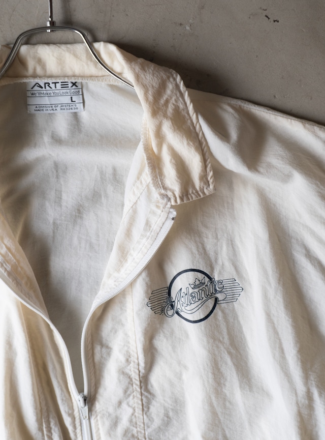 "ARTEX" 1980s Border ribs shell combi jacket