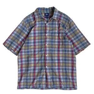 stussy open collar shirt
