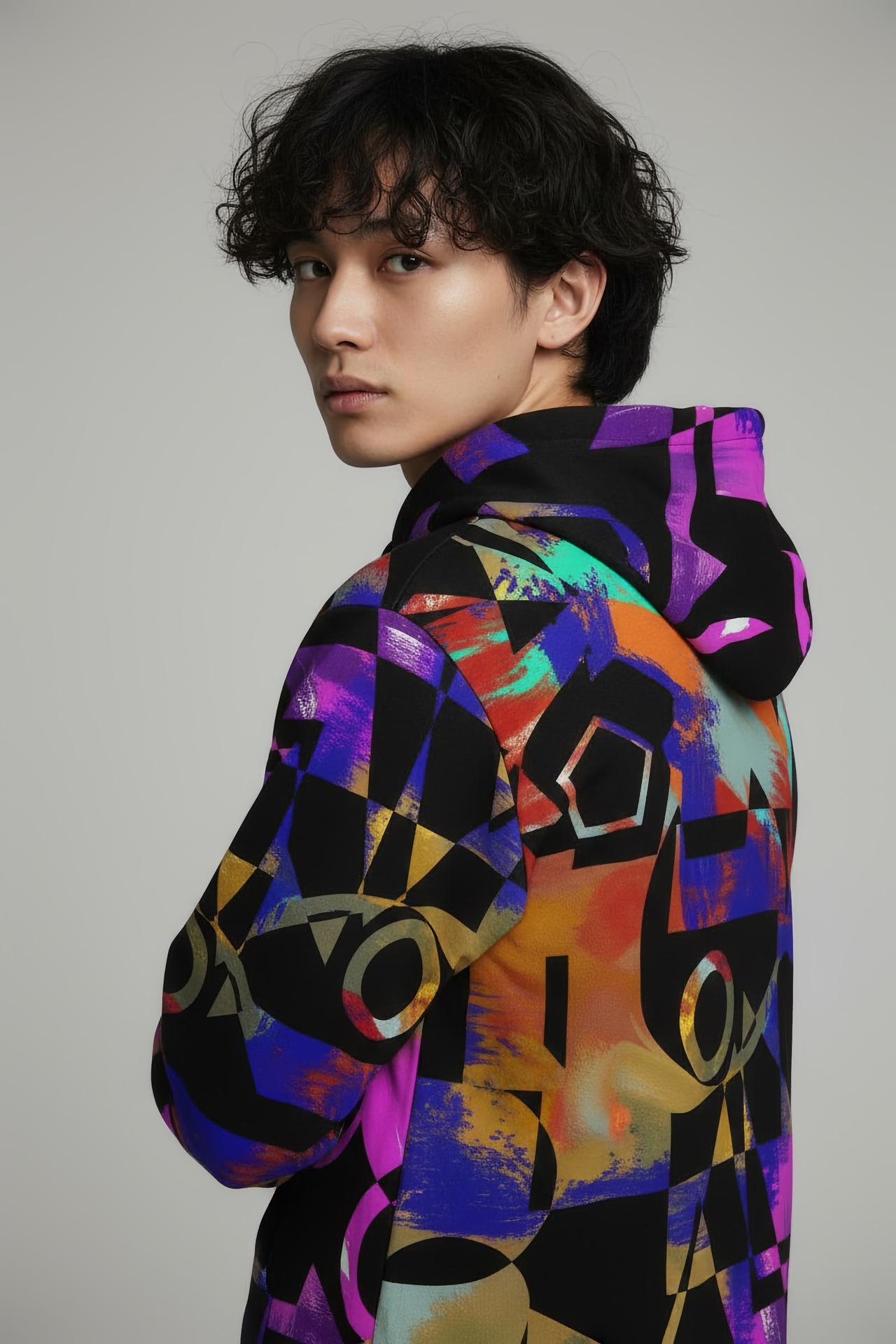 All-Over Print Recycled Unisex Zip Hoodie