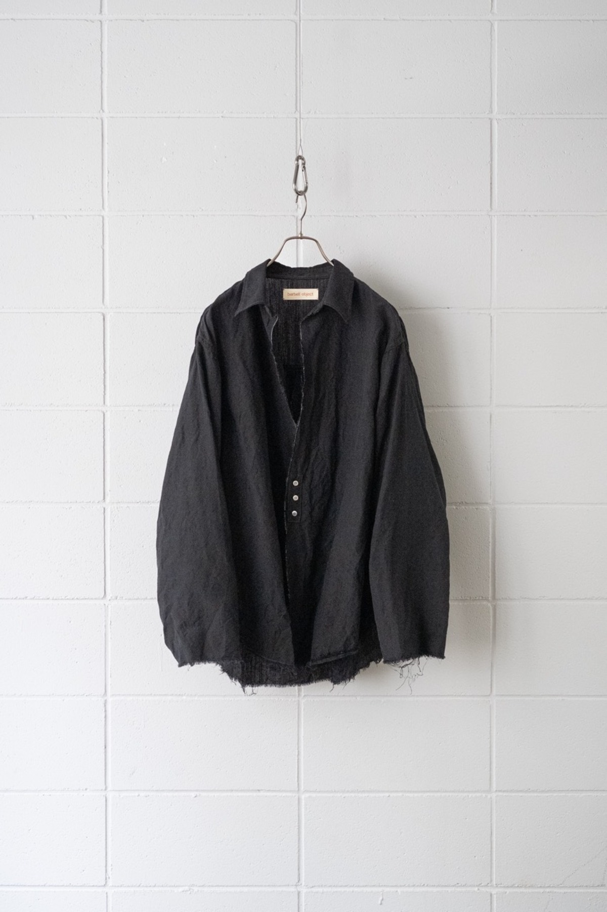 barbell object バーベルオブジェクト 25SS BO-04S06 ﾌﾞﾗｯｸ 3b sh 3B  