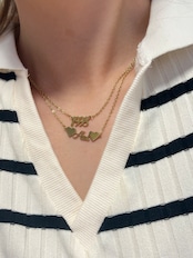 【受注】classic name necklace