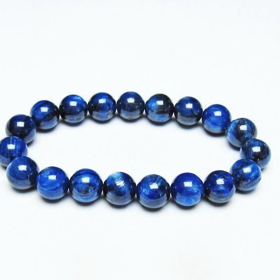 カイヤナイト ブレスレット 11mm 一点物 メール便可 [M便 1/10] 111-43913