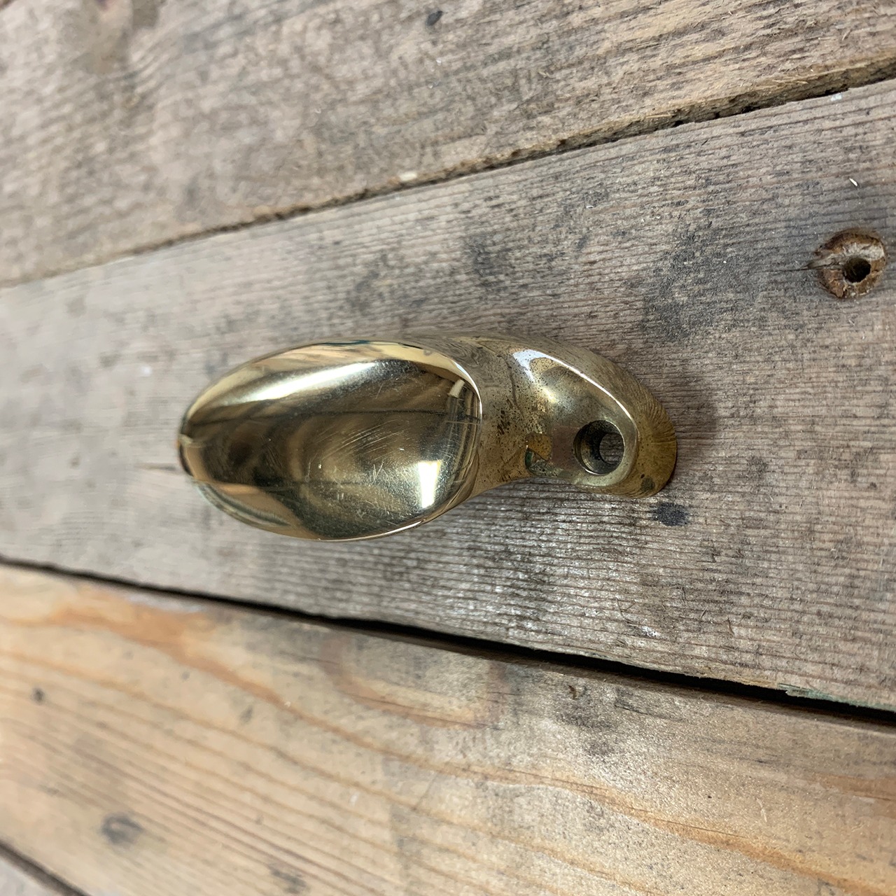 Brass Oval Pull