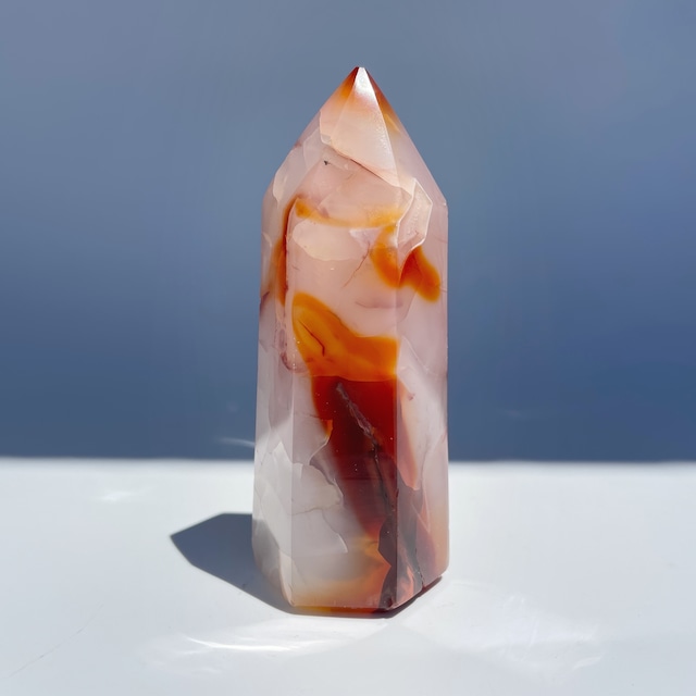 レッドアゲート タワー型03♢Red Agate♢天然石・鉱物・パワーストーン