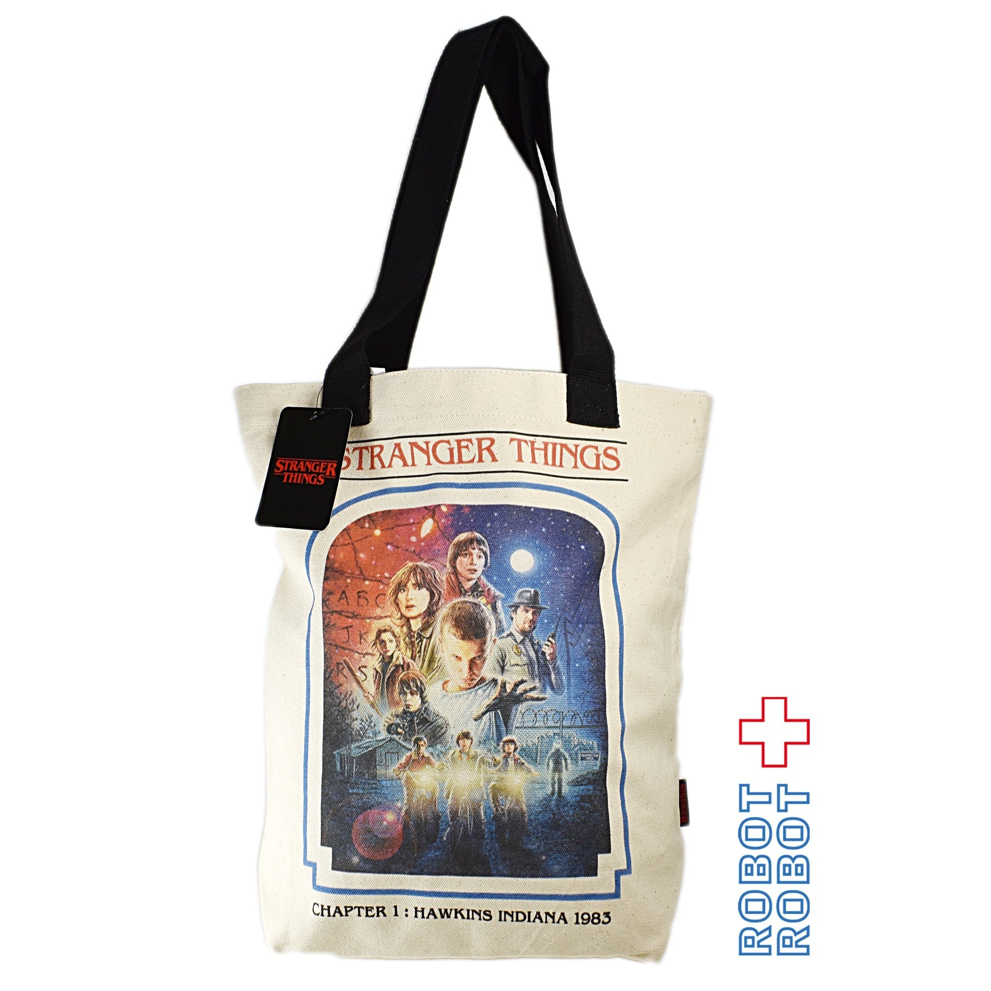 ストレンジャーシングスファンアートトートバッグ ストレンジャーシングスファンアートトートバッグ