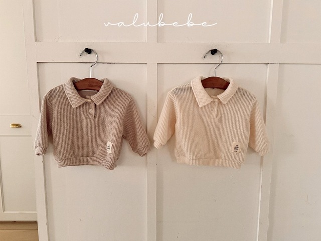 【即納】Sweet knit collar tie/valubebe