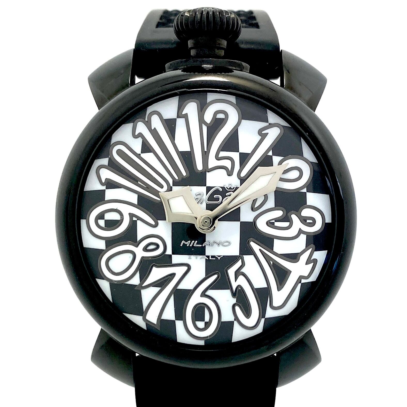 美品・希少】腕時計 メンズ レディース ガガミラノ GaGa MILANO