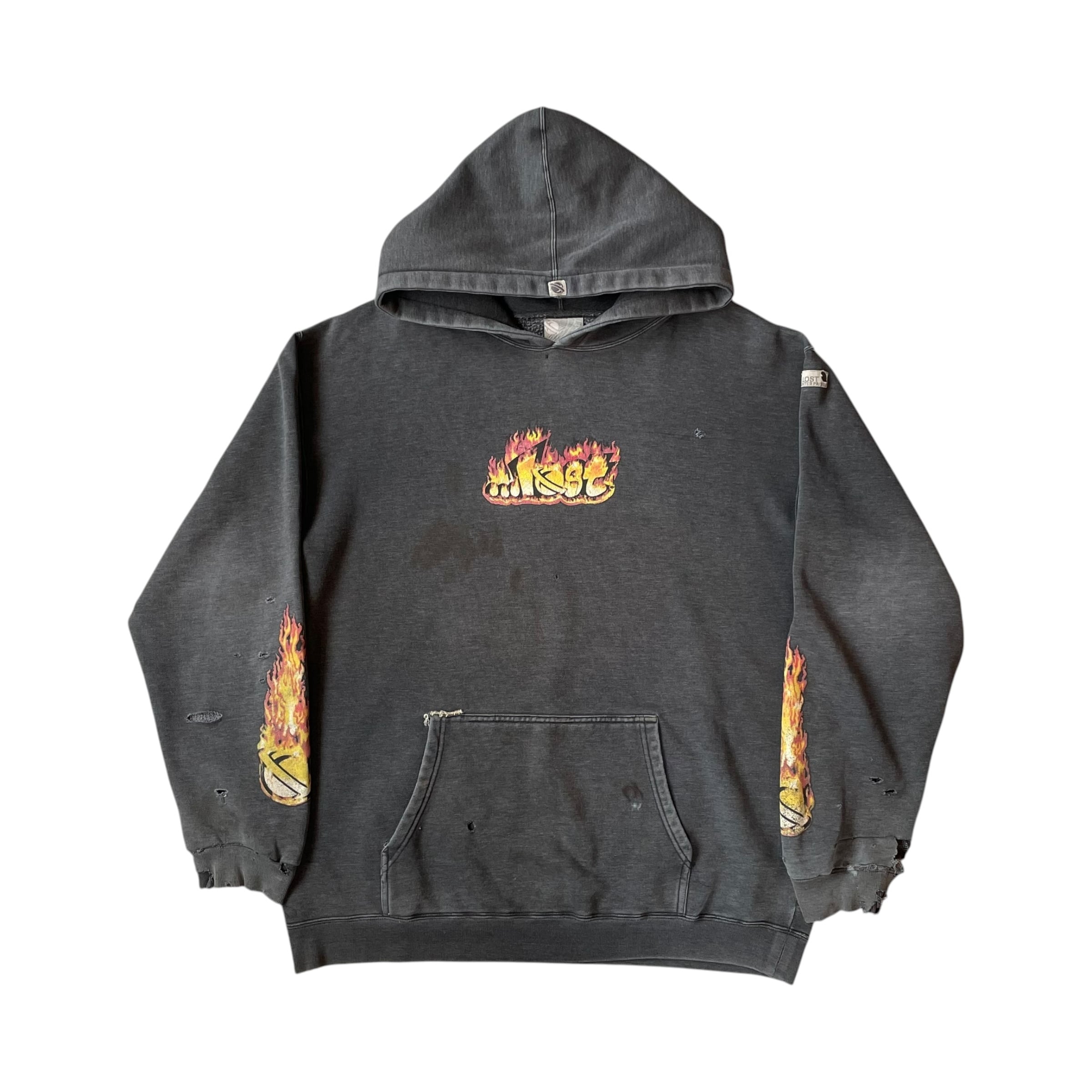 Early 2000s ...lost "Damege&Faded" Sweat Hoodie