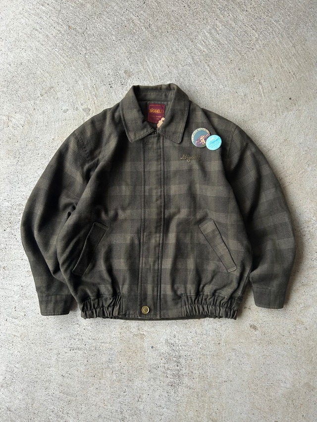 “BIG BELL” Zip Up Wool Jacket M “BIG BELL” Zip Up Wool Jacket M