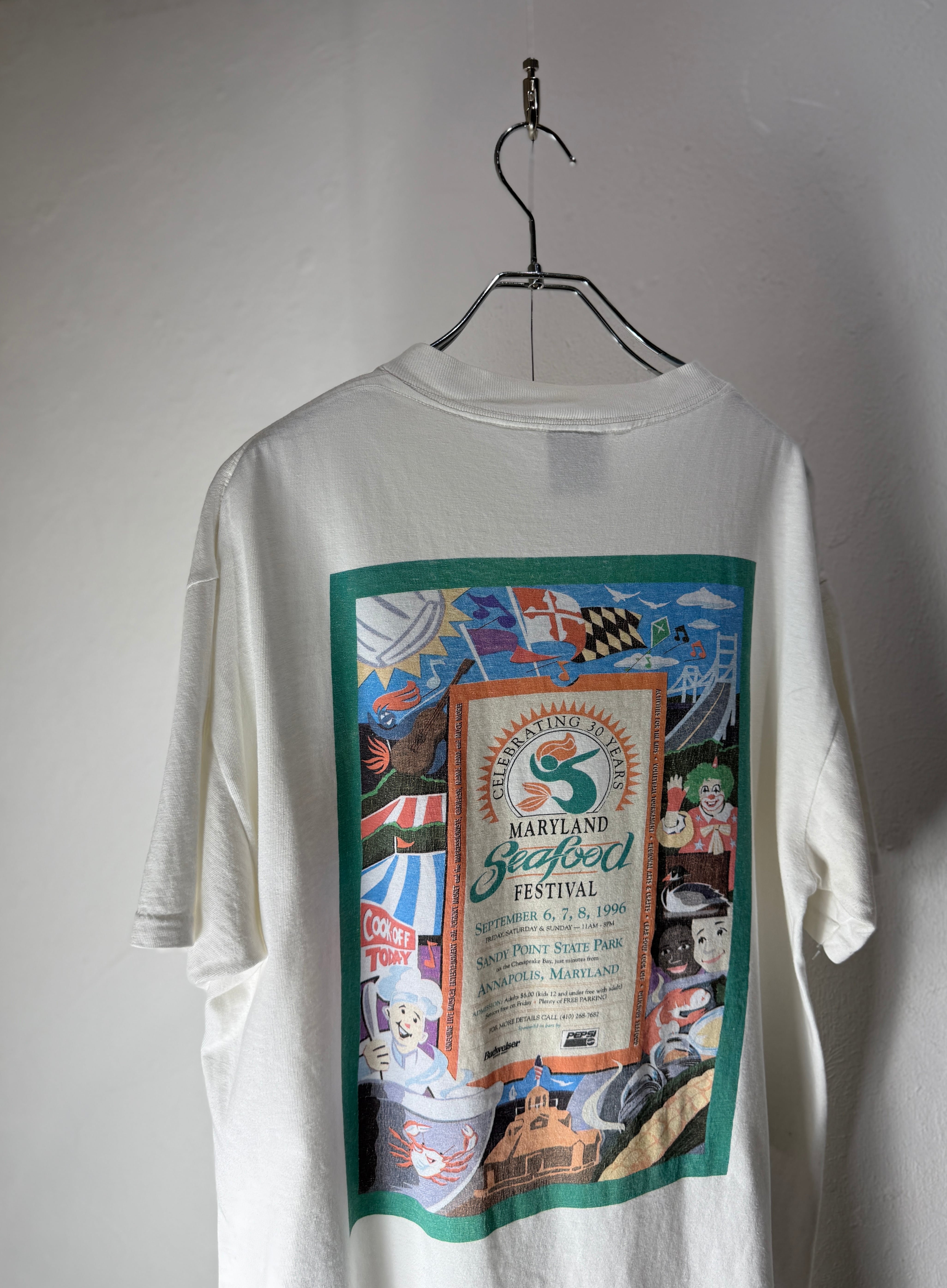 90’s USA “Maryland Seafood Festival” Anniversary T-shirt