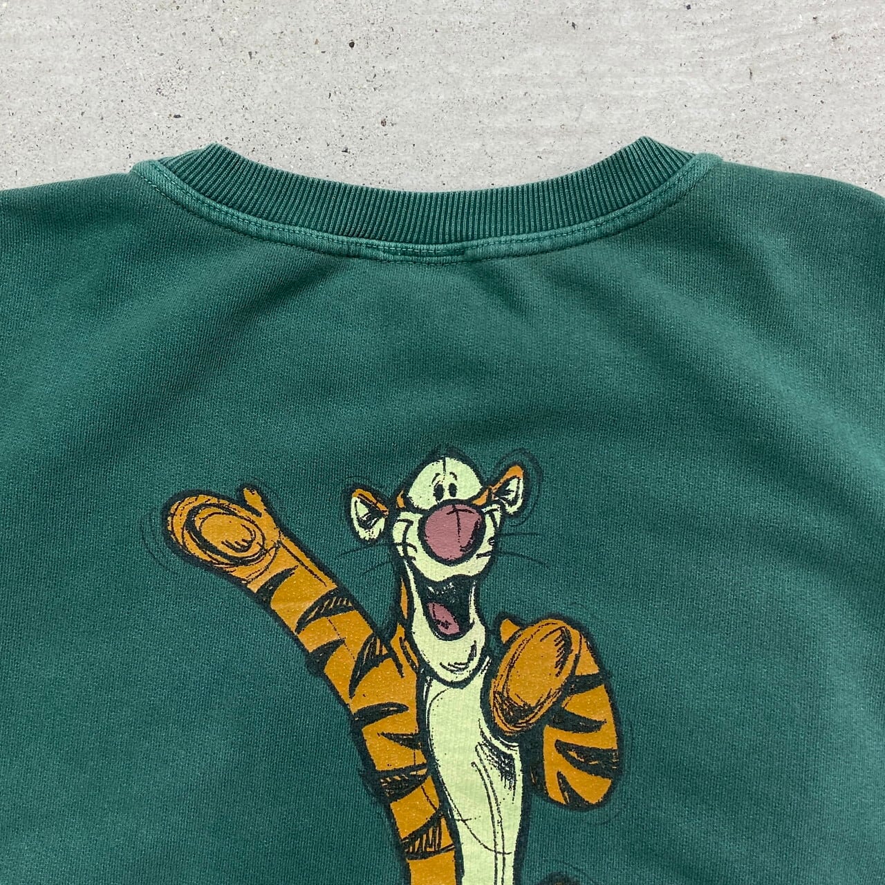 90年代 Disney ティガー くまのプーさん キャラクタースウェット