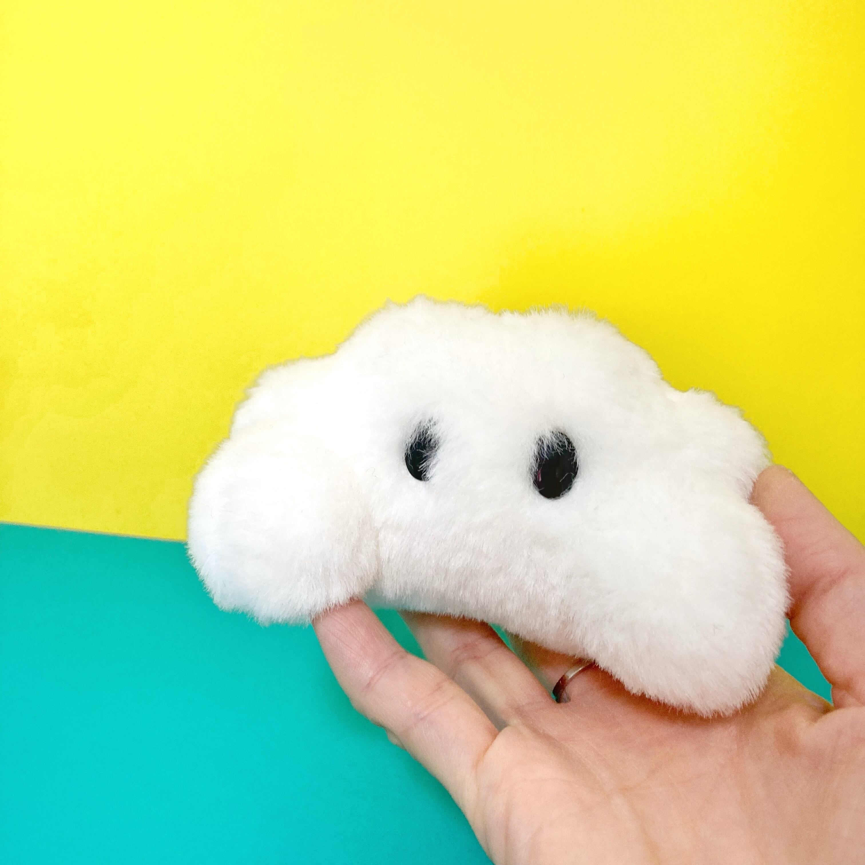 癒し 雲のぬいぐるみ もくもくもちゃん 晴 Solmu