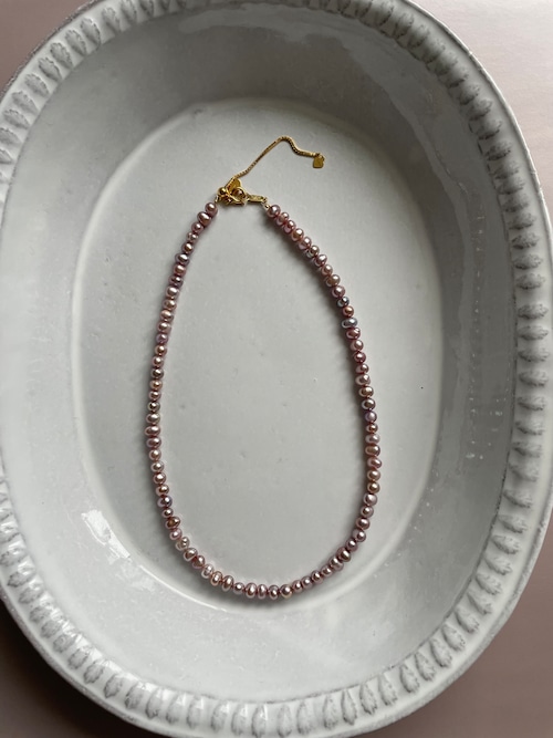 naturalcolor pearlnecklace