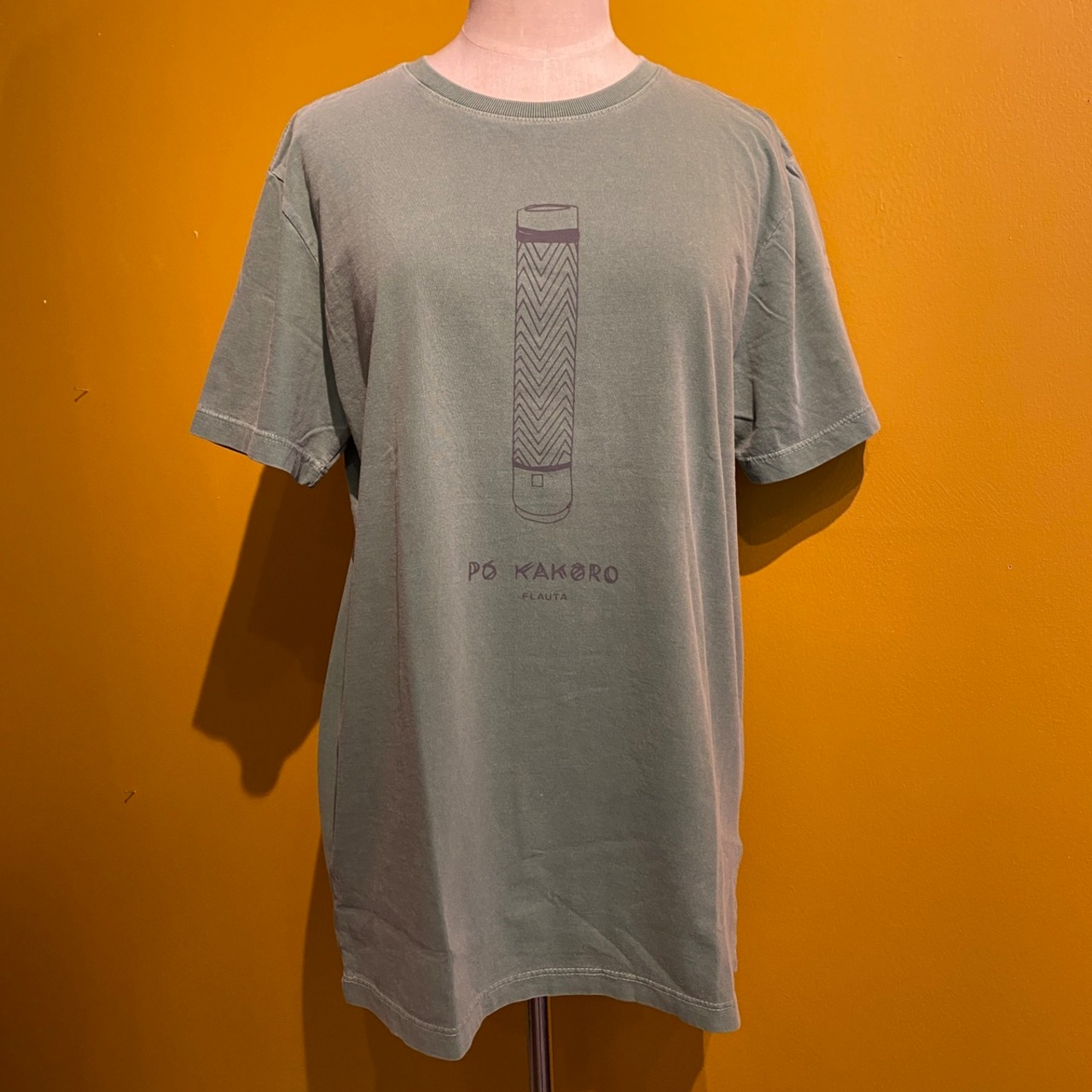 カヤポ族のTシャツ 【Flauta】