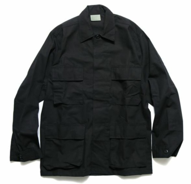 Rothco(ロスコ) BDU (Battle Dress Uniform) ミリタリーシャツ ブラック 5852