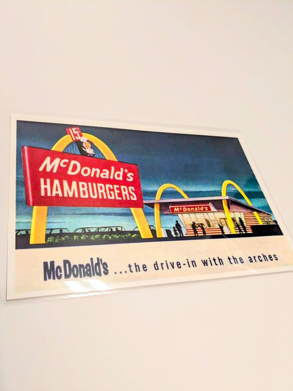 【 McDonald （マクドナルド） 】(AP0019)   POST CARD ポストカード〚アメリカン雑貨 アメトイ〛