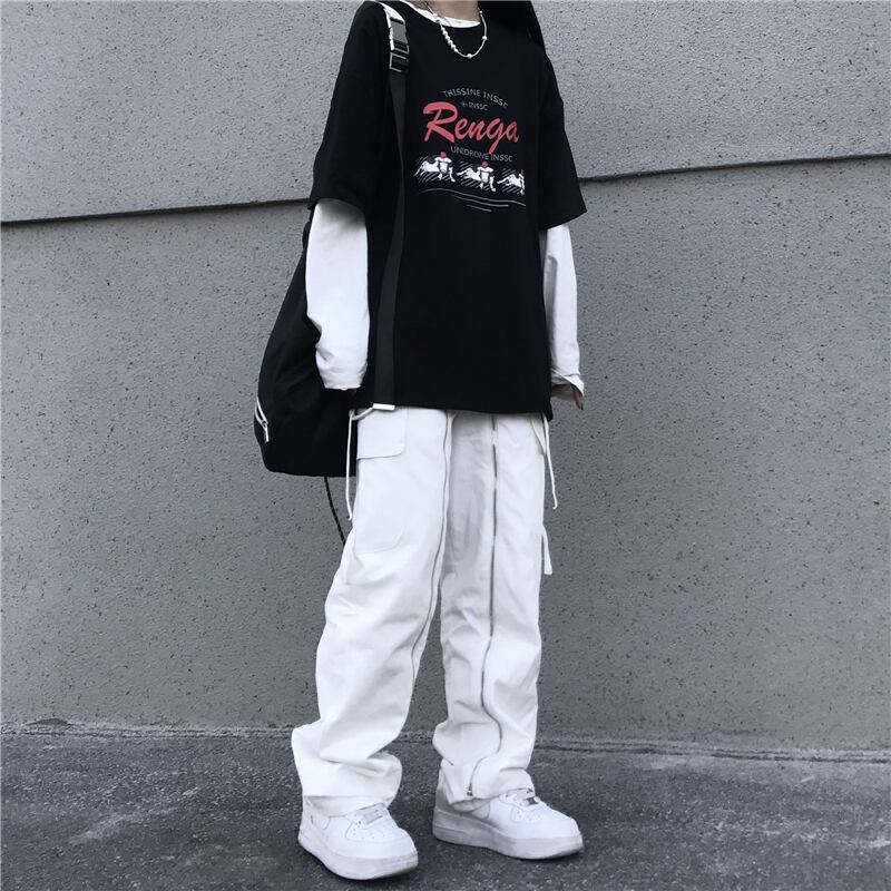 フェイクレイヤードロンt 長袖 トップス ロンt ルーズ フロントプリント カジュアル レトロ ストリート 韓国ファッション M L Luluca 韓国トレンドファッションluluca ルルカ フェイクレイヤードロンt 長袖 トップス ロンt ルーズ フロントプリント カジュアル レトロ ストリート 韓国ファッション M L Luluca 韓国トレンドファッションluluca ルルカ