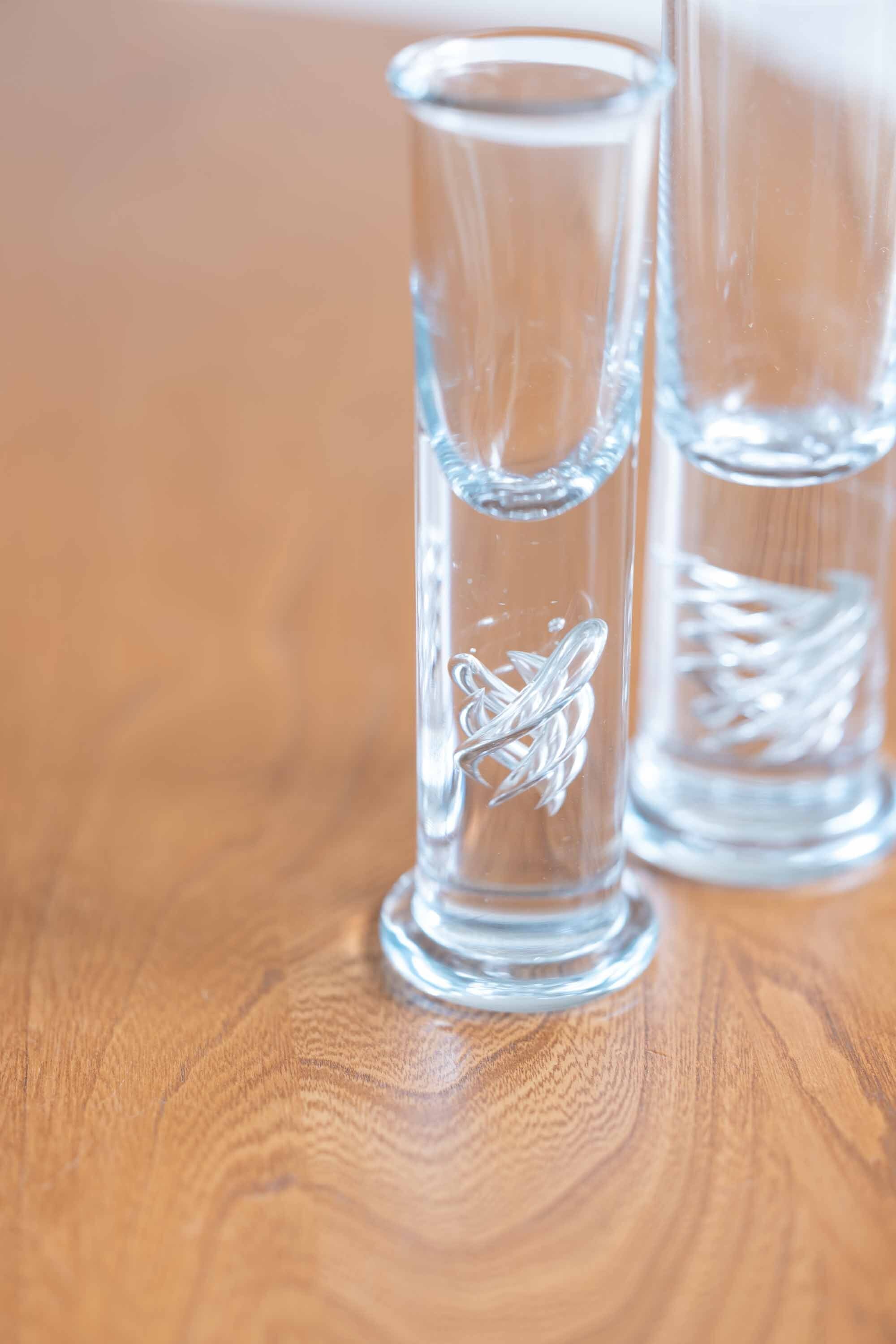 ヴィンテージ Holmegaard ホルムガード ロイヤルコペンハーゲン High Life シリーズ ショットグラス 一番小さなサイズ