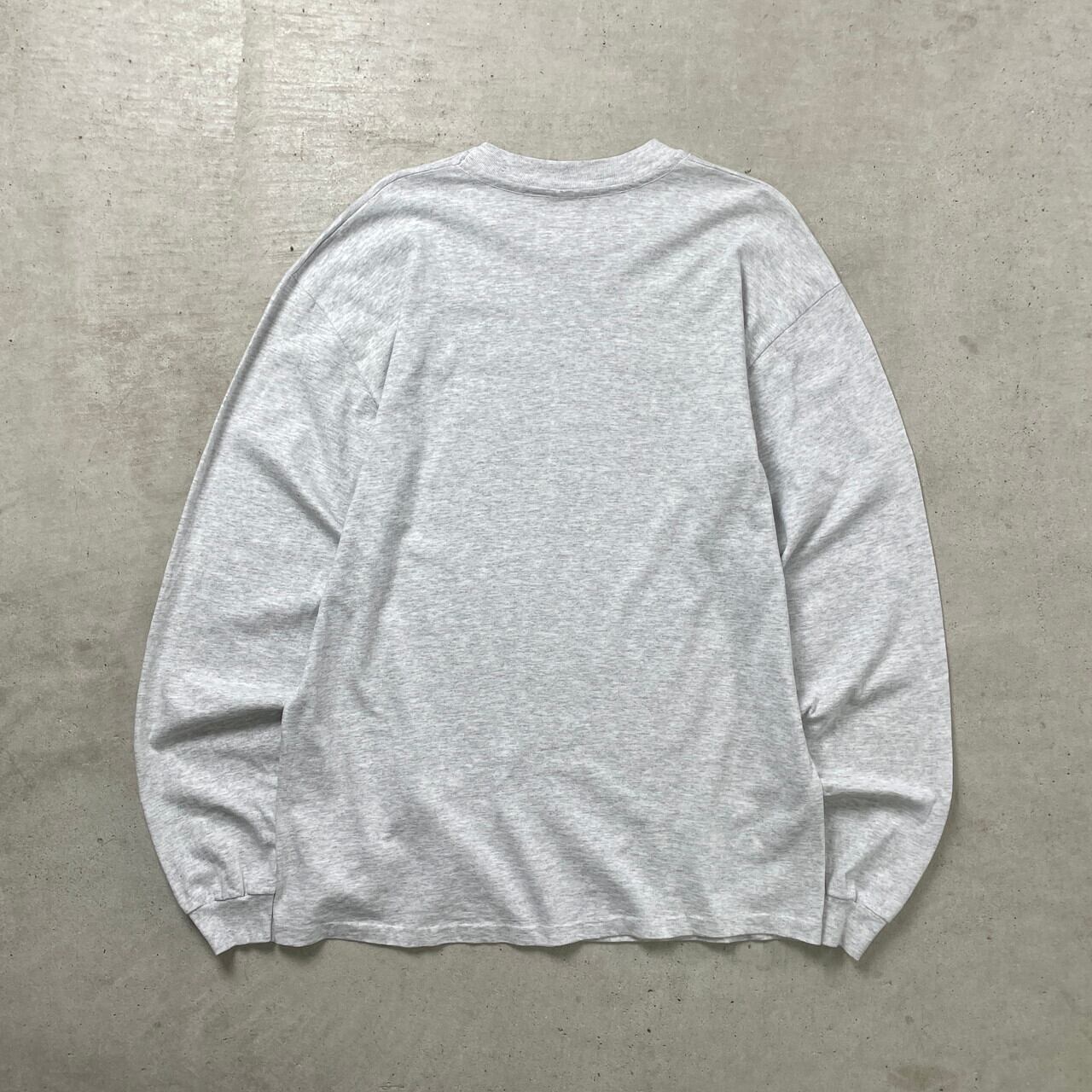 90年代 USA製 HYATT HOTELS & RESORTS プリント ロングTシャツ ロンT