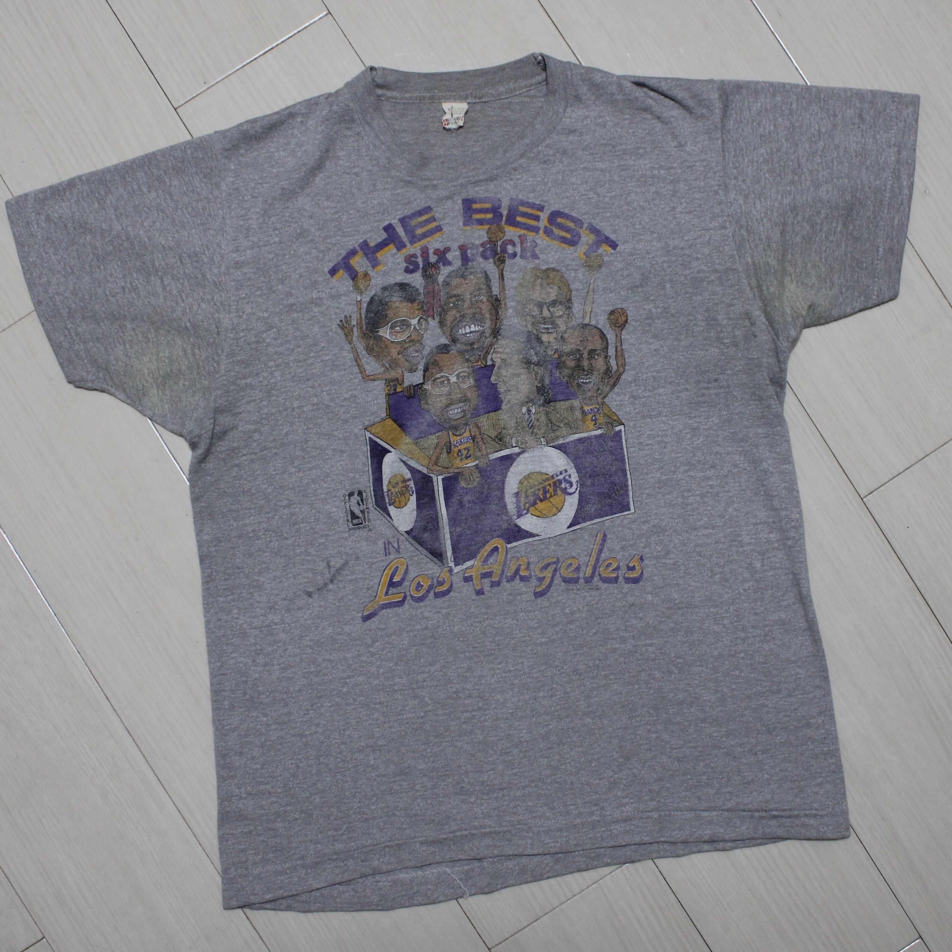 Lakers Champion Ｔシャツ レイカーズ マジック ジャバー NBA